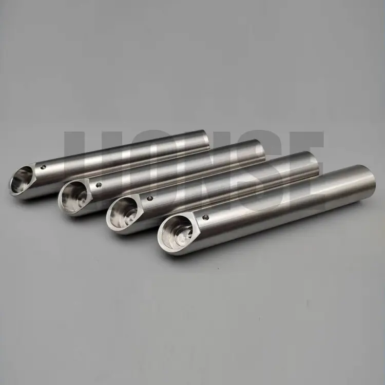 CNC Precision Marking Paslanmayan Polad 304 Dəyirmi Boru hissələri